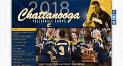 Desktop Screenshot of chattanoogavolleyballcamps.com